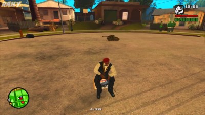 Потрясающий мод GTA SAN ANDREAS , который ломает всю физику игры !!!