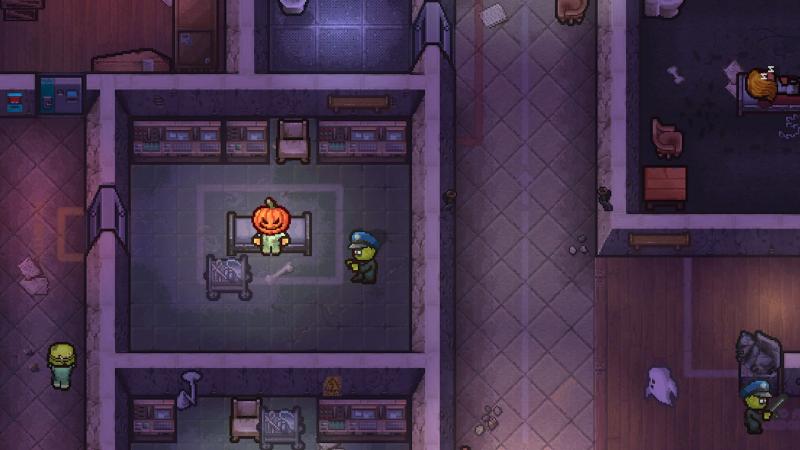 Вышло первое дополнение для The Escapists 2, приуроченное к Хэллоуину