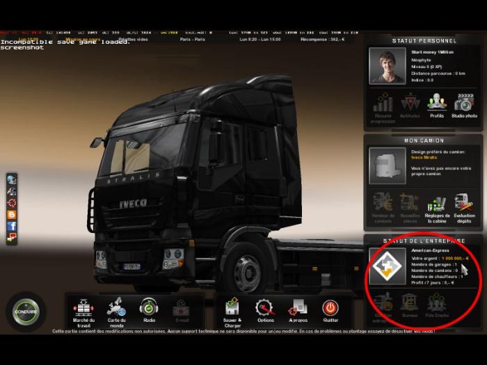 Коды на игру American Truck Simulator