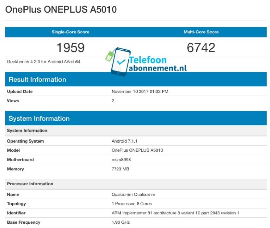 В глобальной сети появилось живое сравнение OnePlus 5T с иными телефонами