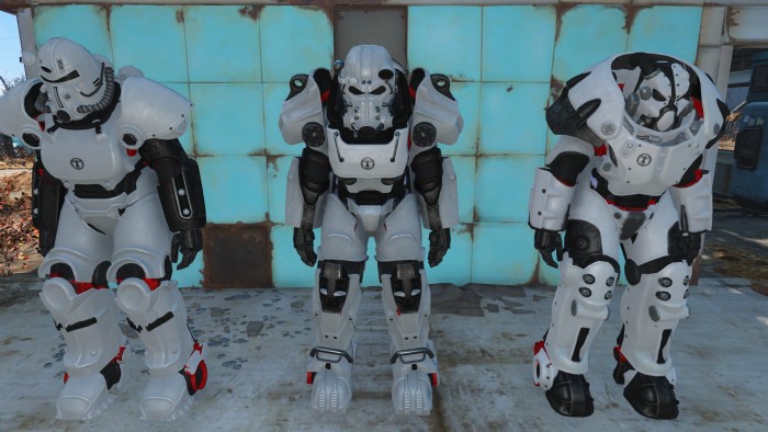 Fallout 4 моды на Окраску Силовой Брони