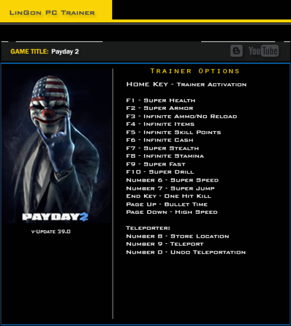    Payday 2   -  6