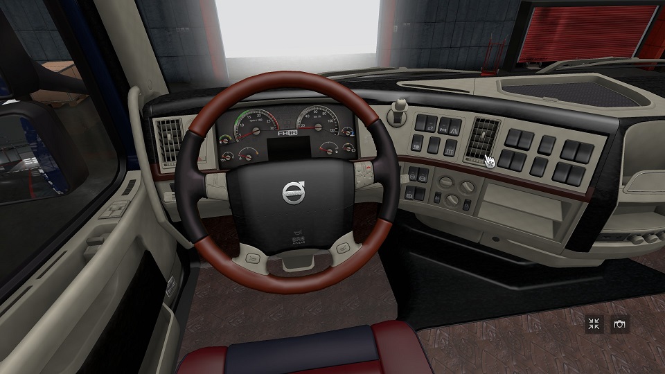 ets 2 volvo fh16 интерьер ets 2 volvo fh16 интерьер