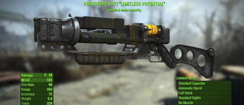 Fallout 4 мод Бесконечные Патроны у Напарников