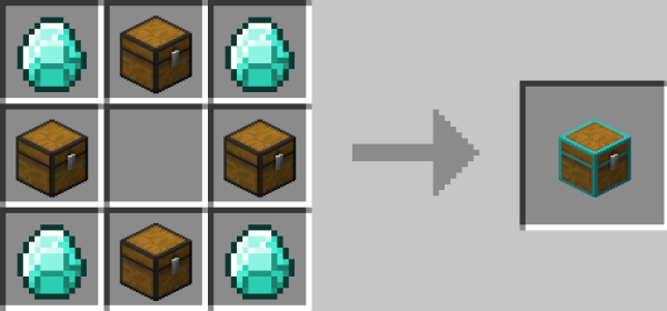 Как сделать сундук края minecraft