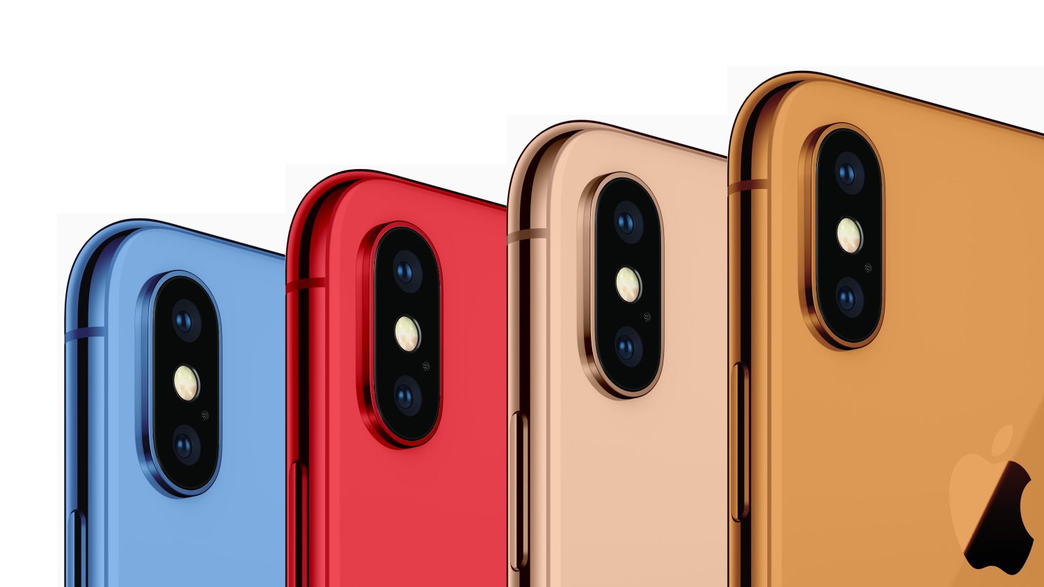Осенью Apple выпустит iPhone в 3-х новых цветах и iPhone X Plus