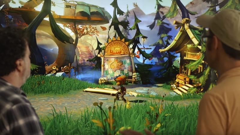 Double Fine показала первый играбельный уровень Psychonauts 2