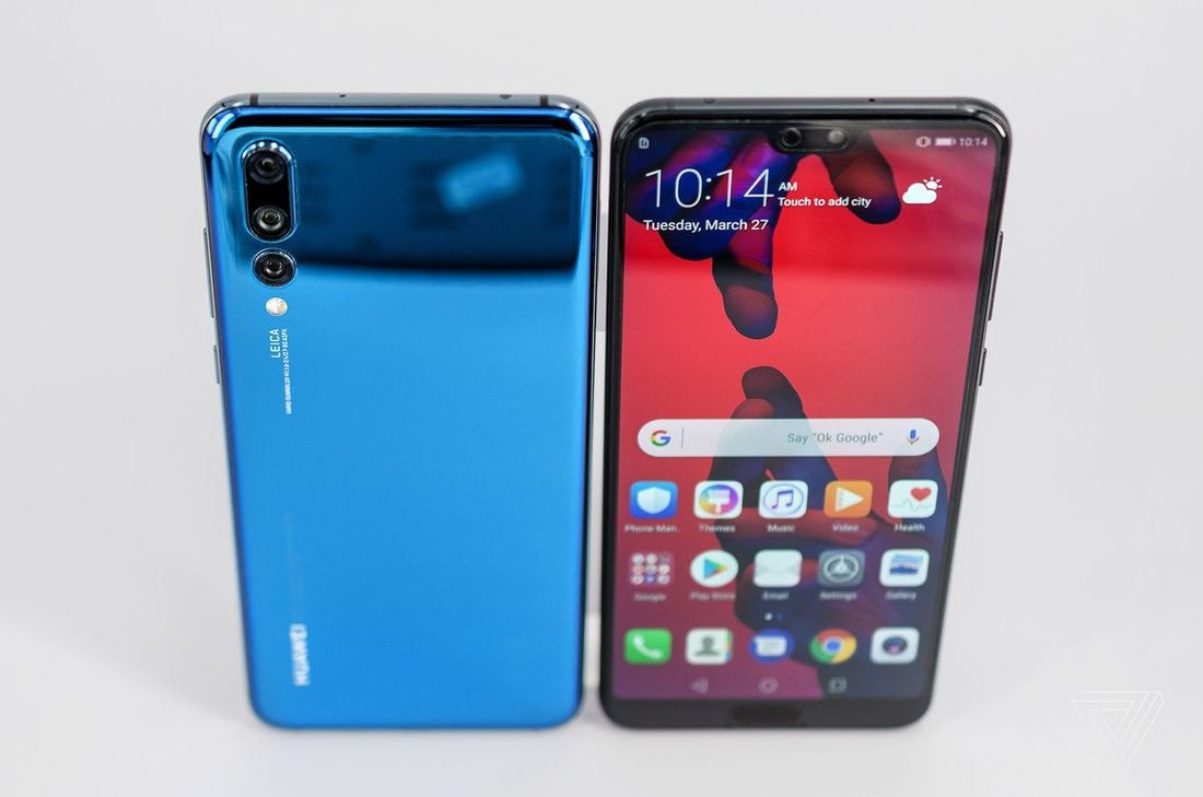 Huawei представила два флагмана P20 и P20 Pro с рекордным количеством камер