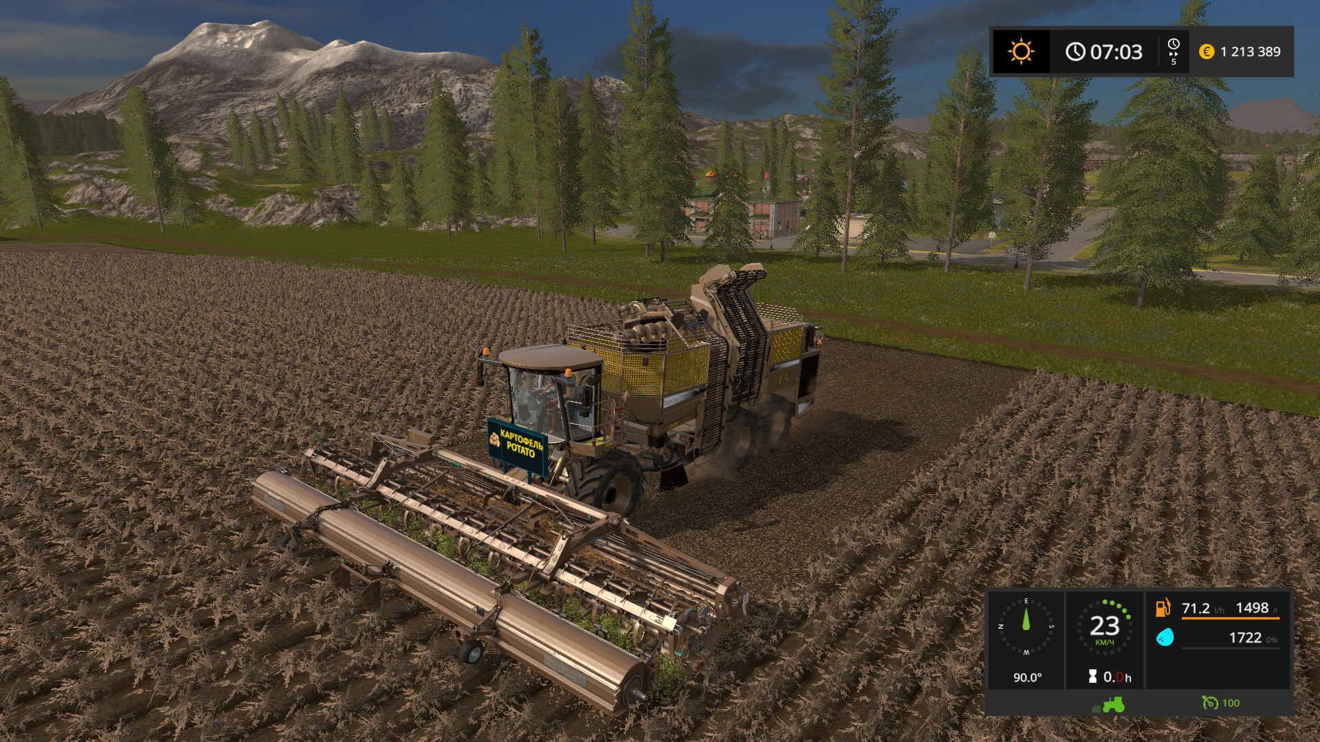 Как собирать картофель в farming simulator 2018 Как собирать картофель в farming simulator 2018