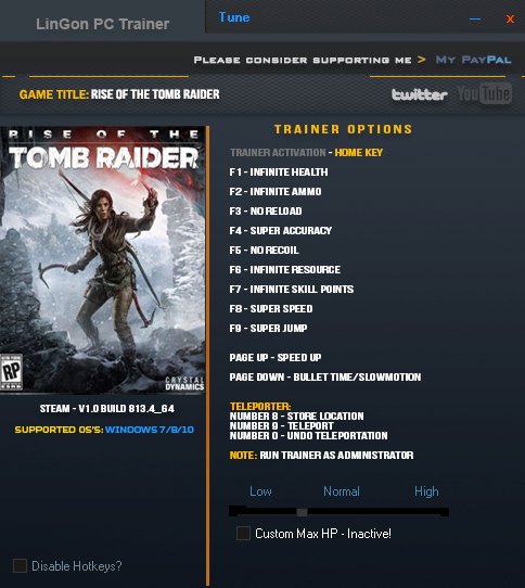 rise of the tomb raider трейнер скачать Download rise of the tomb raider steam v1. 0. 623. 2 17 trainer for.