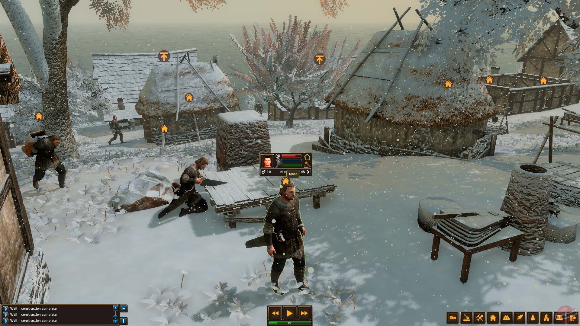 Life is feudal forest village геймплей картинки фото сюжетно-ролевая игра почта