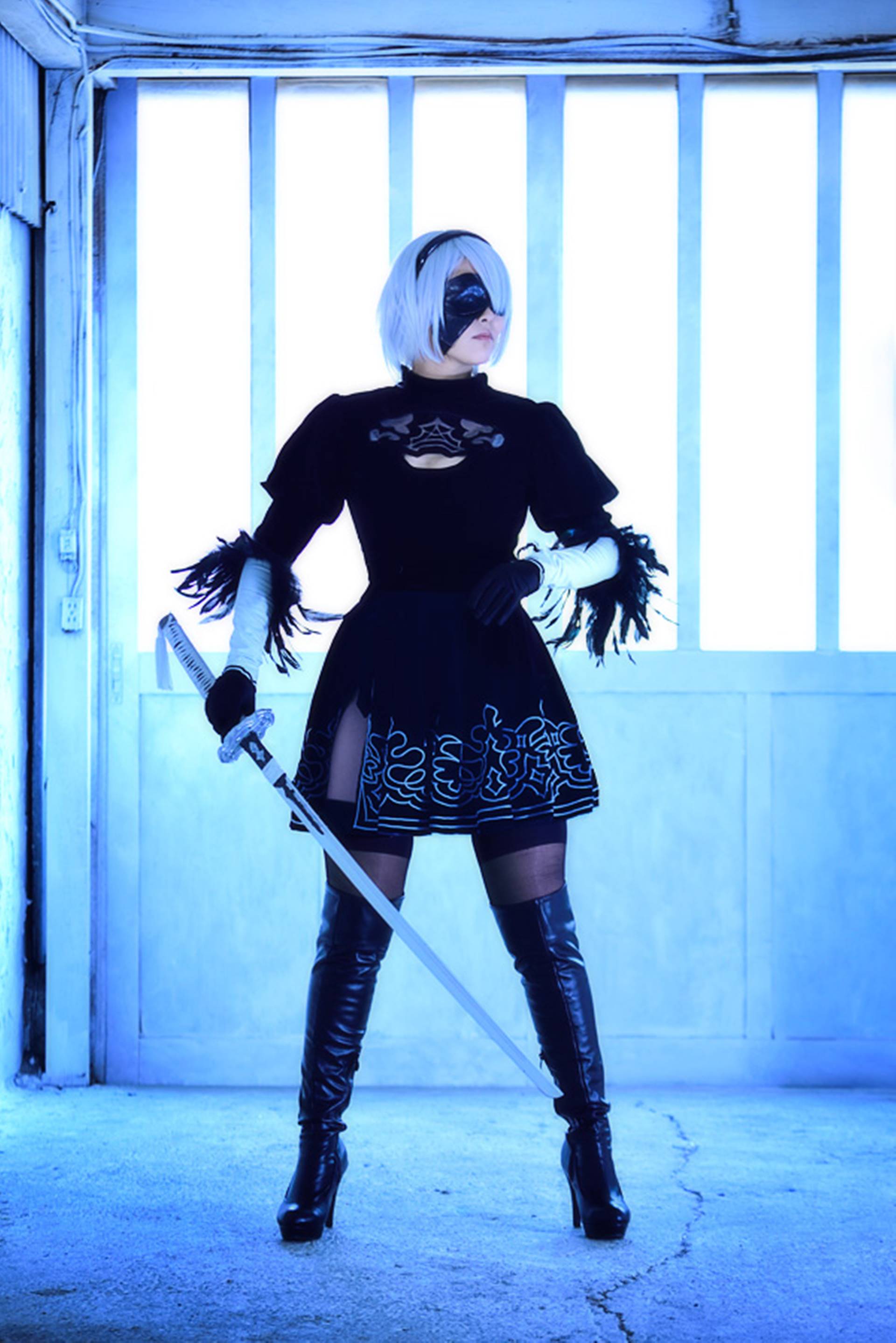 Nier automata под платьем Nier automata под платьем