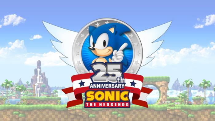 SEGA показала официальный логотип в честь 25-летия Sonic the Hedgehog