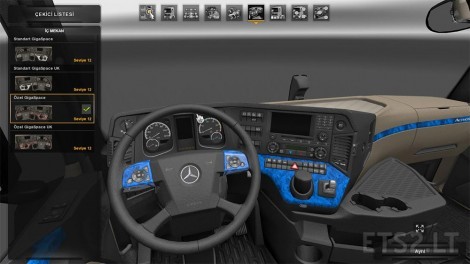 Ets 2 мерседес интерьер Ets 2 мерседес интерьер