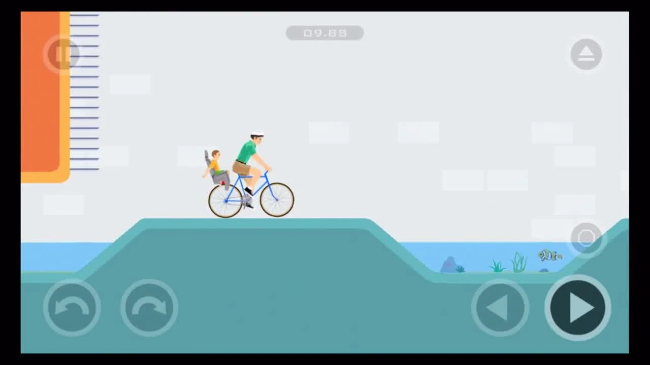Happy Wheels - Отец и Сын. Безумные Уровни! (iOS)