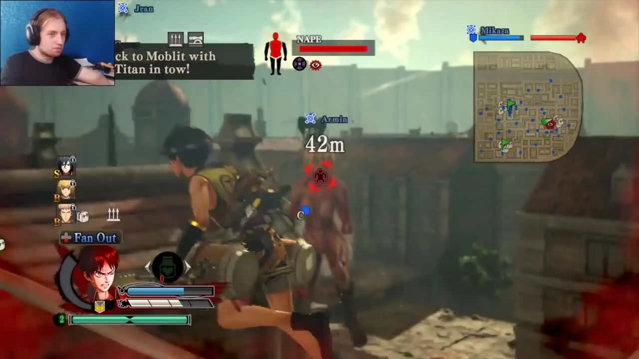 АТАКА ТИТАНОВ НА ПК - Прохождение на русском ч9 КТО ТАКАЯ ДЕВУШКА ТИТАН