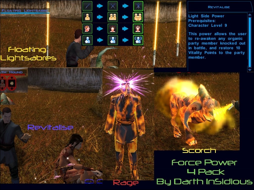 Star Wars: KotOR "Four new forces"