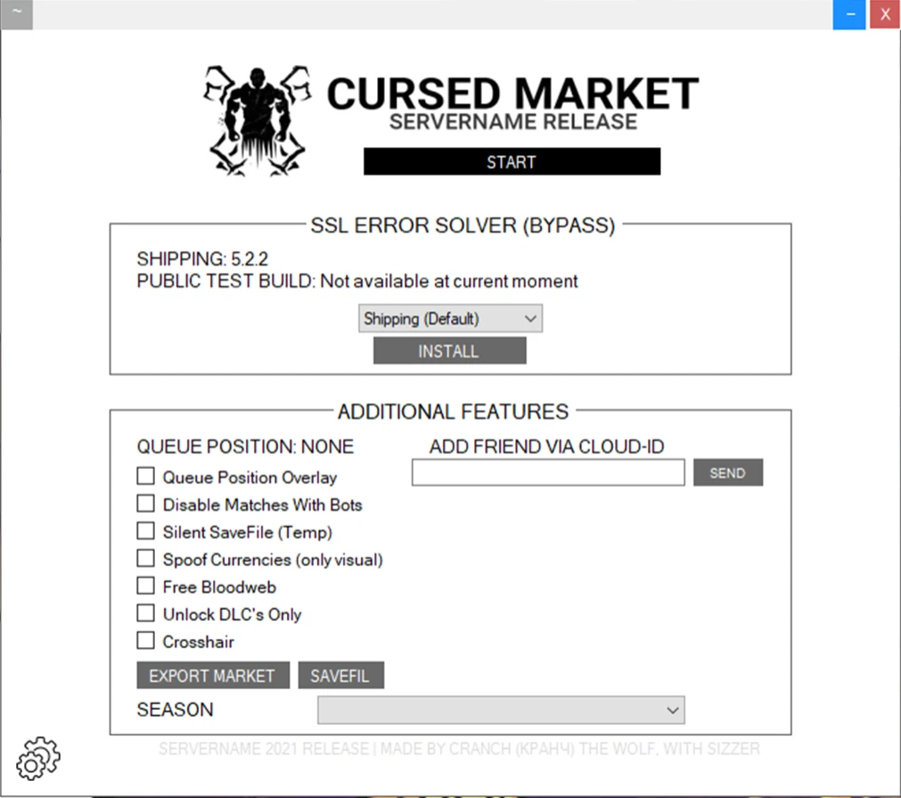 DEAD by Daylight "Разблокировка DLC и скинов - Cursed Market"