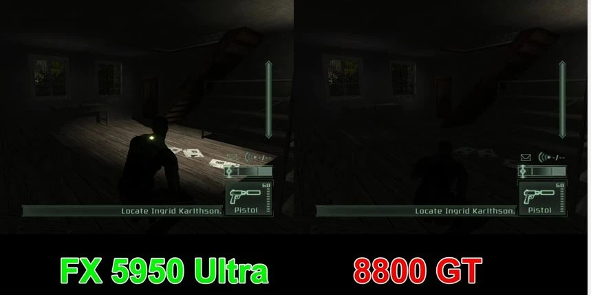 Tom Clancy's Splinter Cell: Pandora Tomorrow "Фикс для динамических источников света"