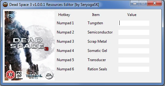 Dead Space 3: Редактор Ресурсов / Resources Editor [1.0.0.1] {SeryogaSK}