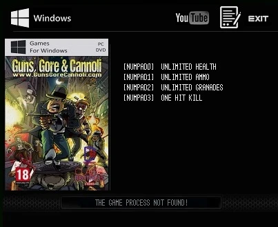 Guns, Gore & Cannoli: Трейнер/Trainer (+4) [1.2.8] {LIRW / GHL}