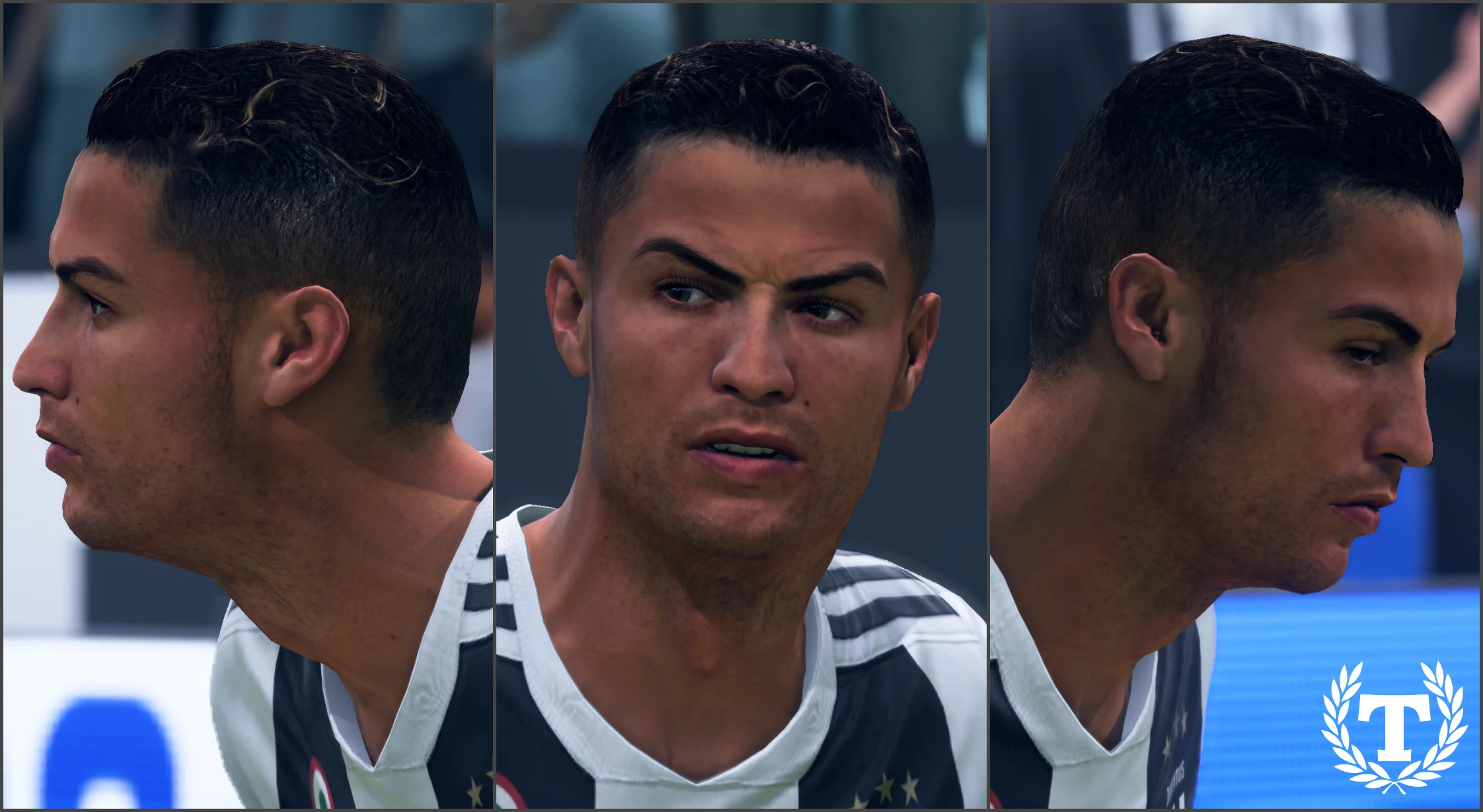 FIFA 19 "Ronaldo update face"