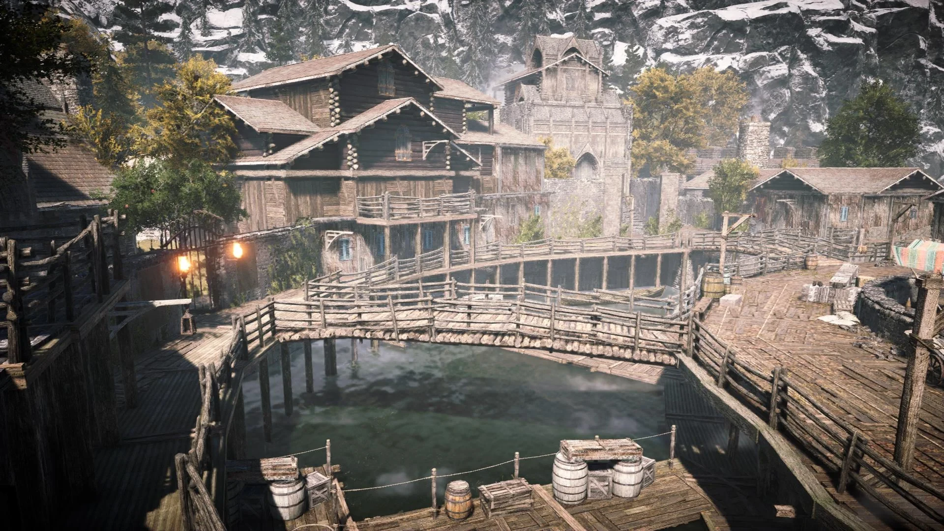 Игрок воссоздал Рифтен из Skyrim в Far Cry 5