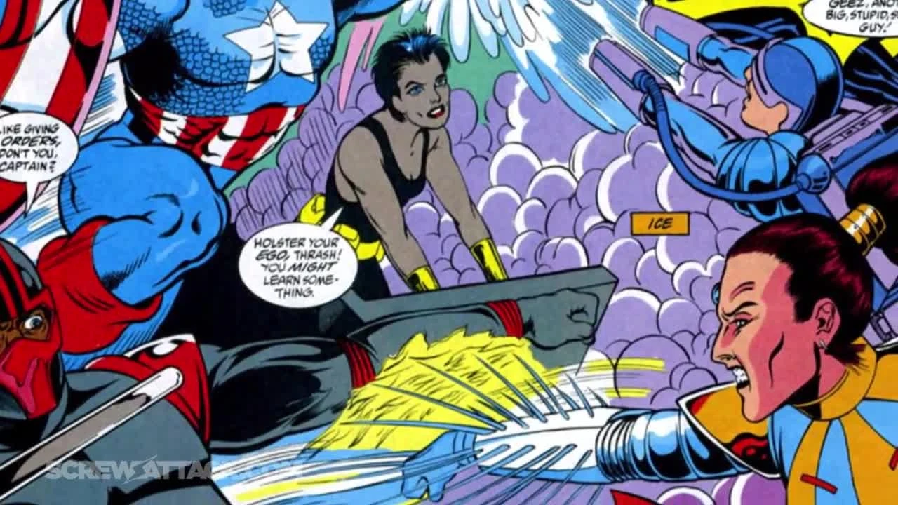 Бэтмен VS Капитан Америка - Бой насмерть!