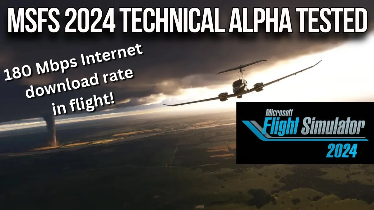 Microsoft Flight Simulator 2024 потребляет до 81 ГБ интернет-трафика в час