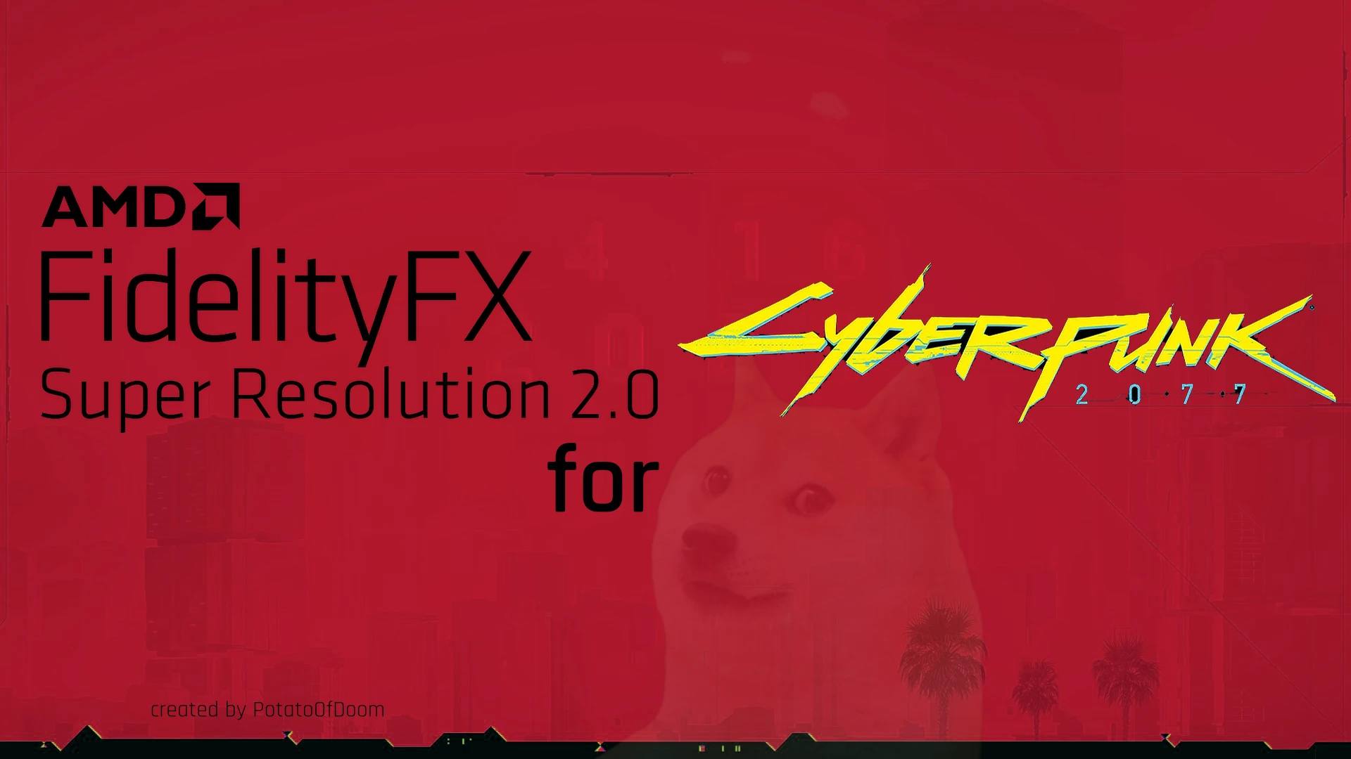 Cyberpunk 2077 "Поддержка FidelityFx Super Resolution 2.1"