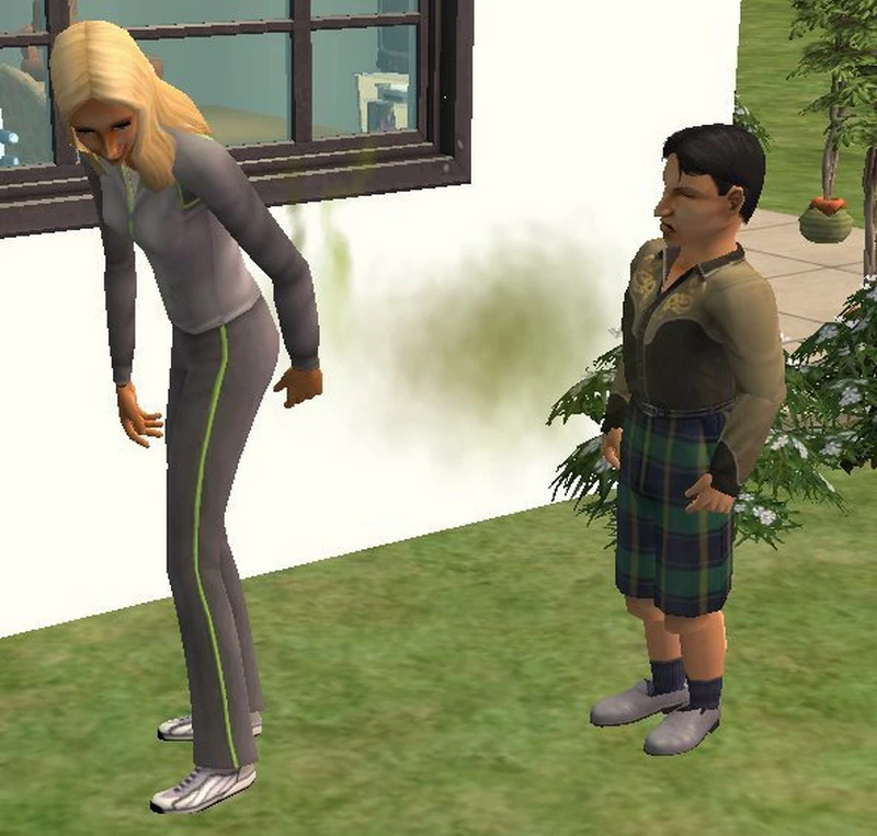 The Sims 2 ''Плохие привычки и некультурное поведение''