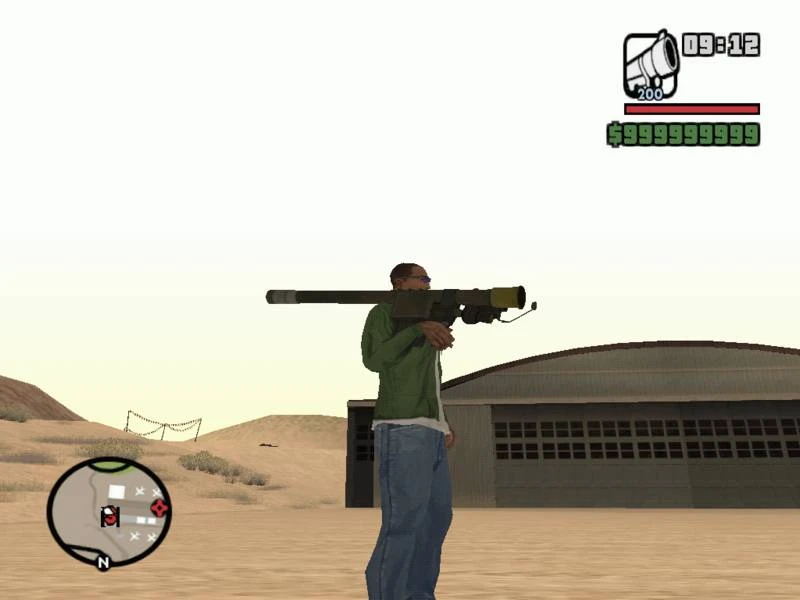 Grand Theft Auto: San Andreas "ПЗРК "Игла""