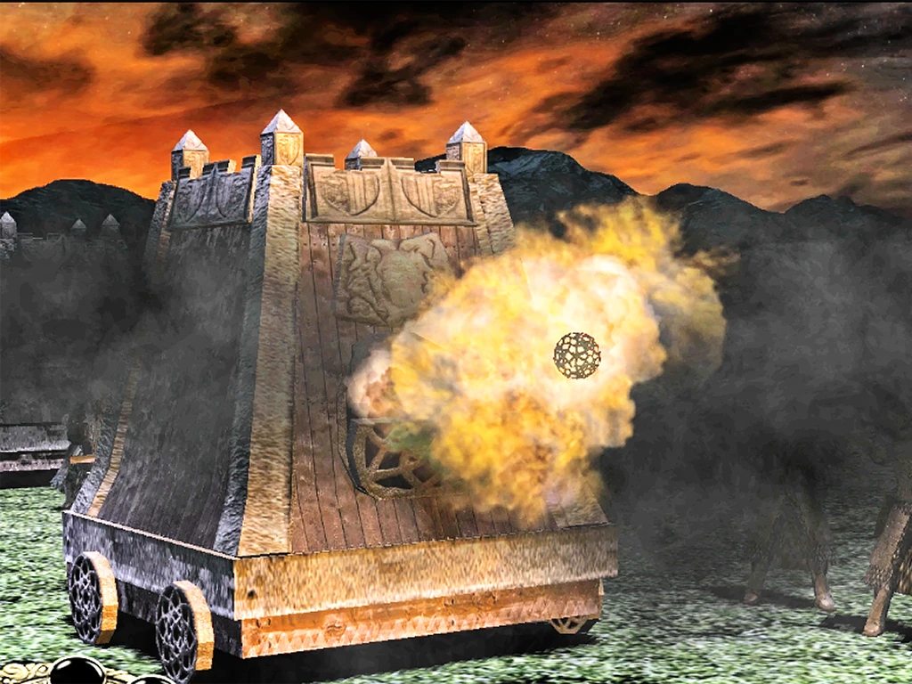 The Last Hope of the Third Age mod - Модернизированное Средиземье: огнемет