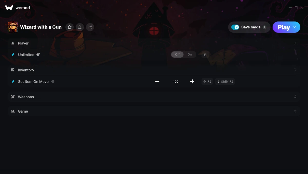 Wizard with a Gun "Трейнер +5" [UPD: 10.07.2025] {ColonelRVH / WeMod}