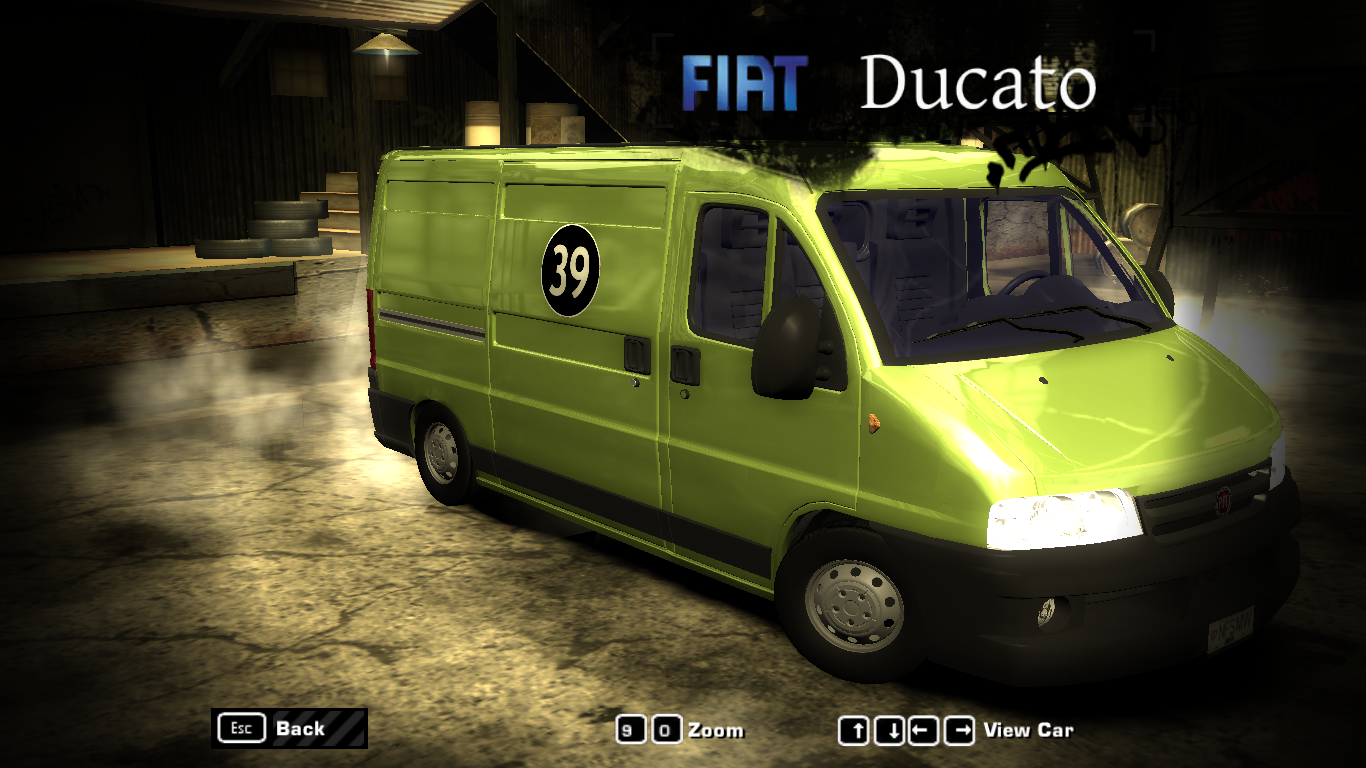 Need for Speed: Most Wanted "Fiat Ducato II - Peugeot Boxer I - Citroen Jumper I" [ModLoader]