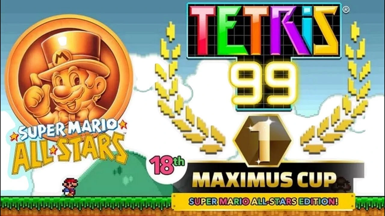Геймплей особого события в Tetris 99