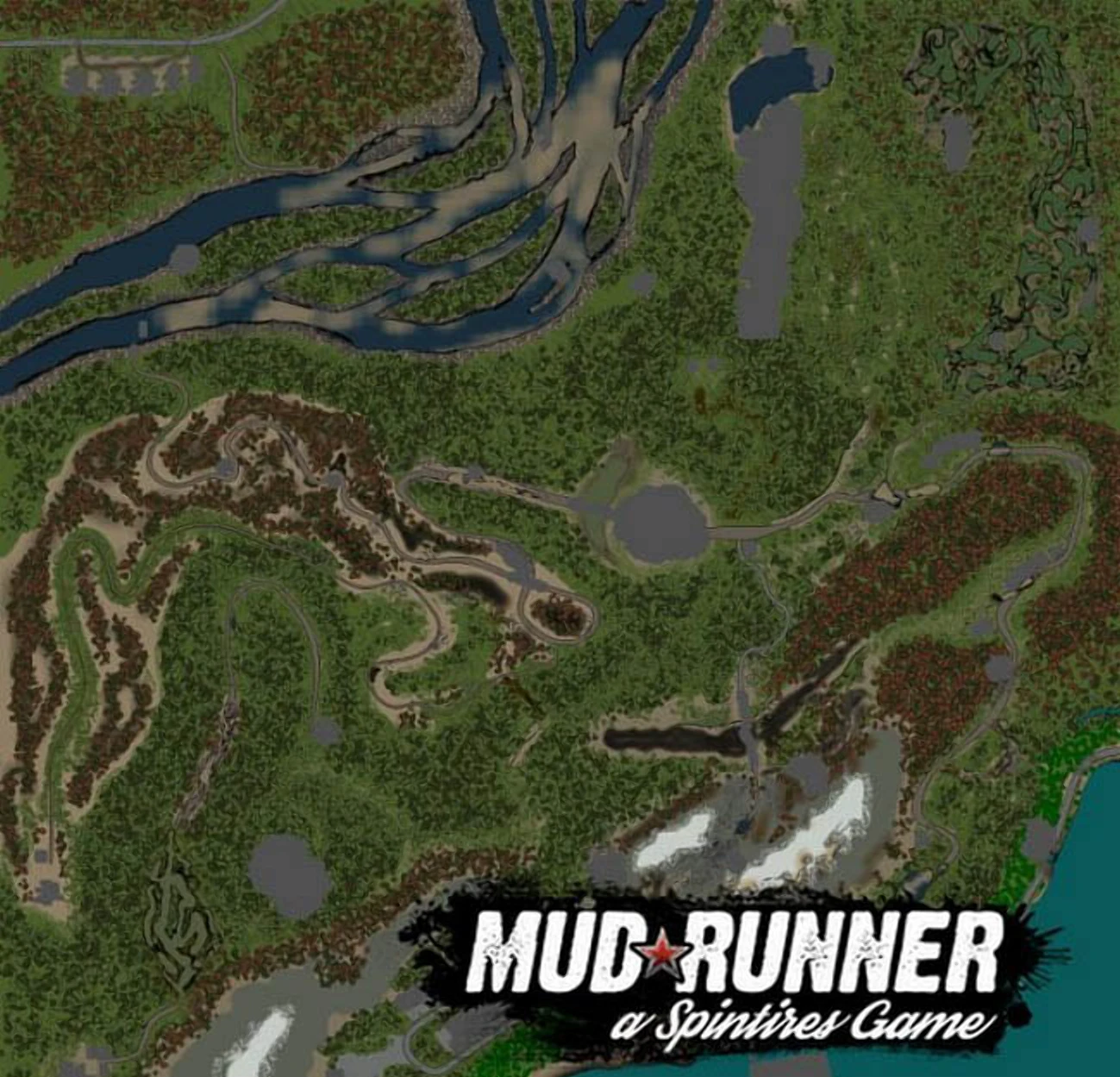 Spintires: MudRunner "SVE 10 Побережье v1.0"