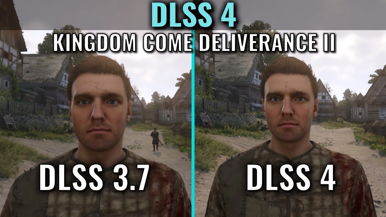 Сравнение DLSS 4 и DLSS 3.7 в Kingdom Come Deliverance 2
