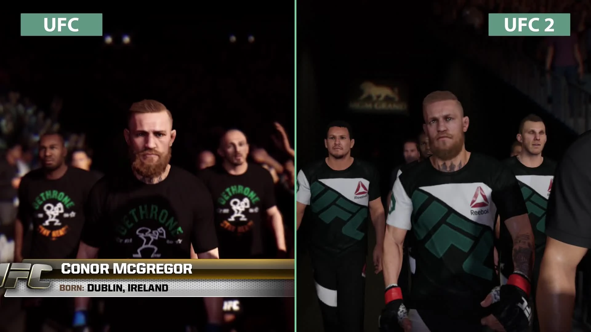 UFC vs. UFC 2 "Сравнение (PS4)"