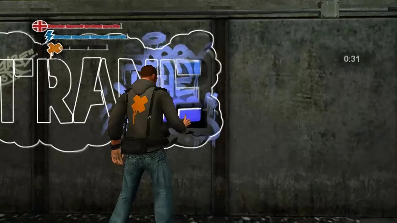 Marc Ecko's Getting Up Прохождение #4 Туннели метро