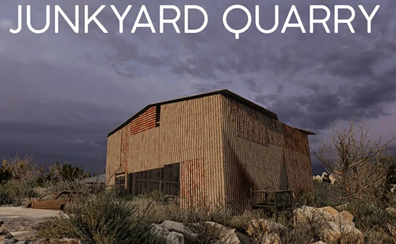 BeamNG.drive "Карта Junkyard Quarry" [v1.0]