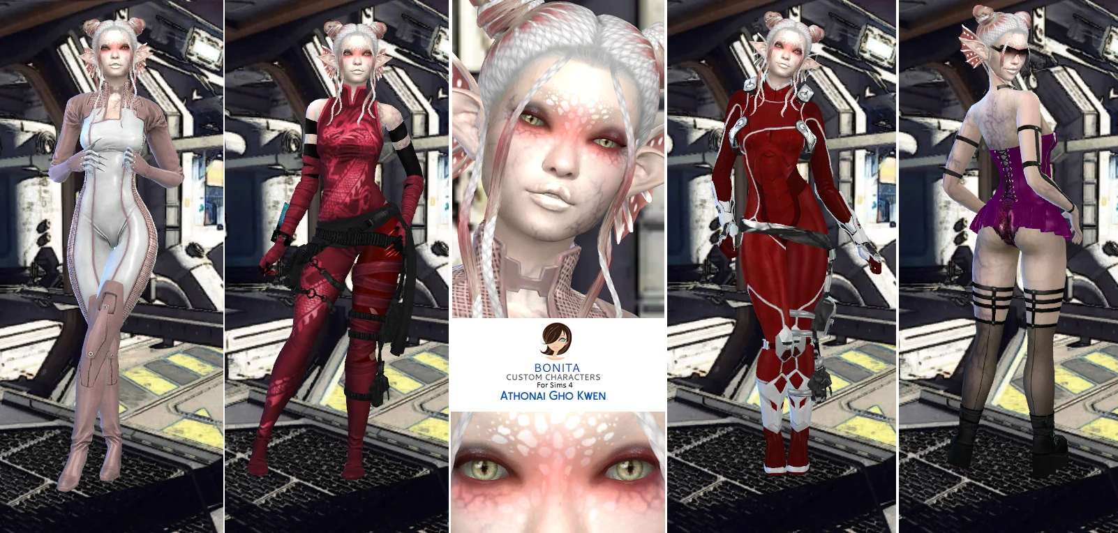 The Sims 4 "Персонаж - Атонай Гхо Квен"