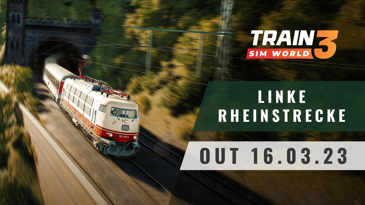 Train Sim World 3: Left Rhine Line: Mainz - Koblenz выйдет 16 марта
