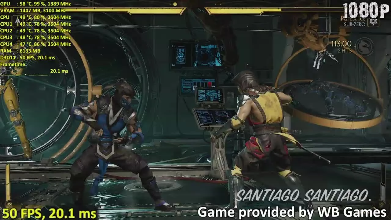 Mortal Kombat 11 на GTX 750 ti