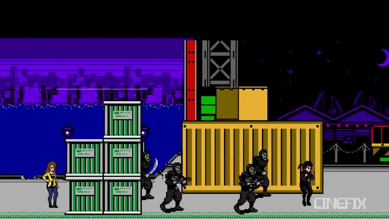 Teenage Mutant Ninja Turtles "8 Bit фильм"