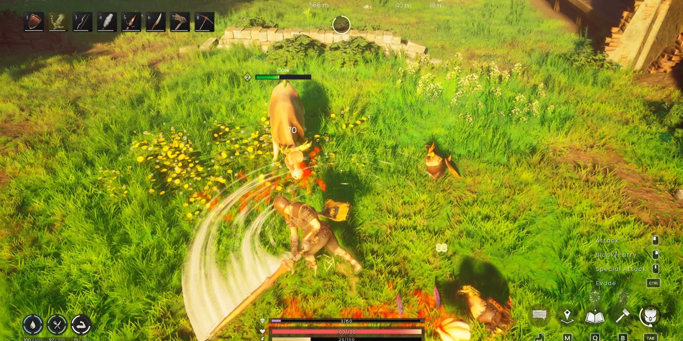 RuneScape: Dragonwilds - как создать двуручный меч