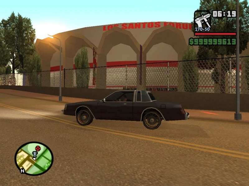 Grand Theft Auto: San Andreas "Новый стадион Лос-Сантоса"