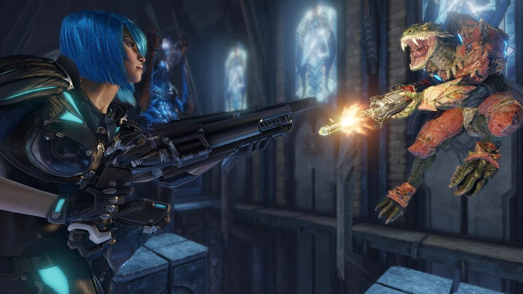 Началось ограниченное тестирование бесплатной версии Quake Champions