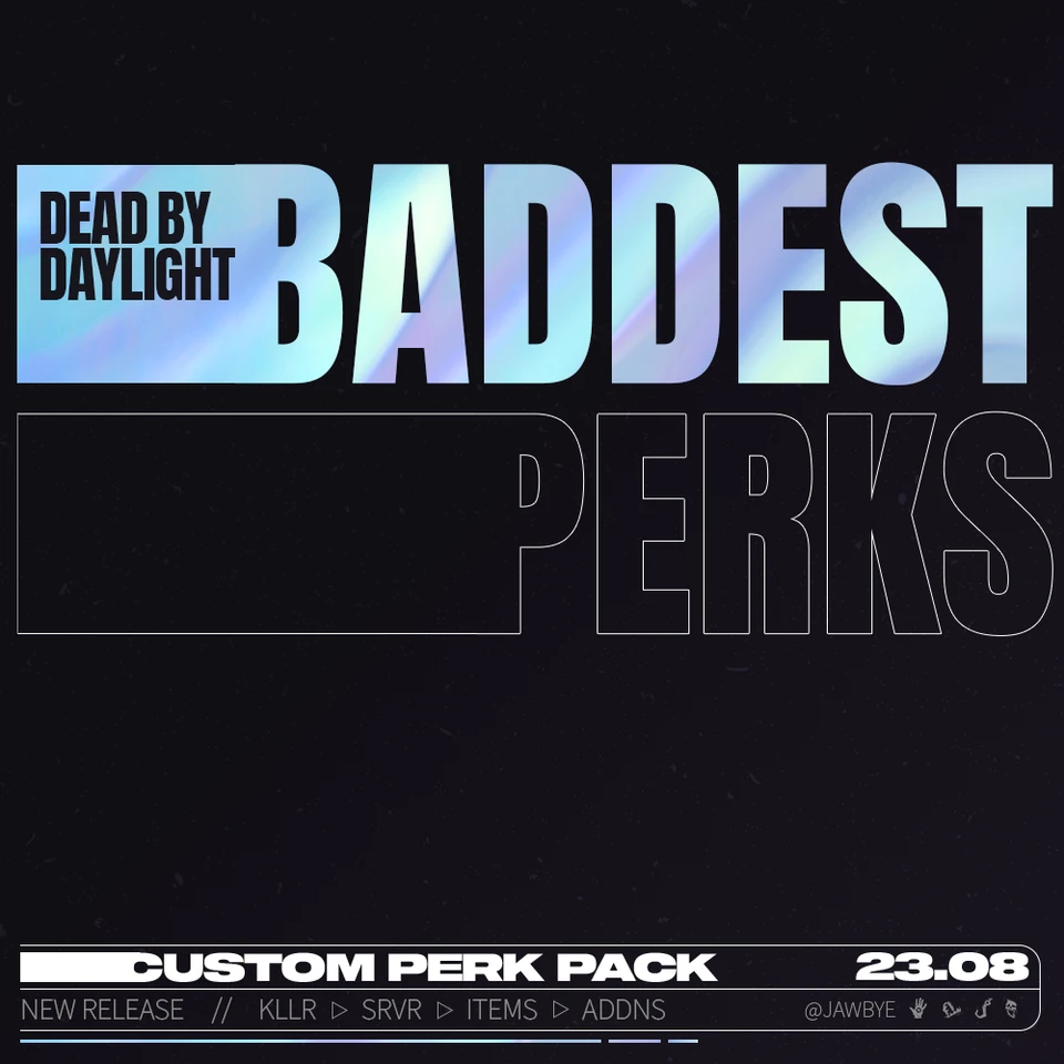 Dead by Daylight"Пак иконок KDA BADDEST I 5.2.2"