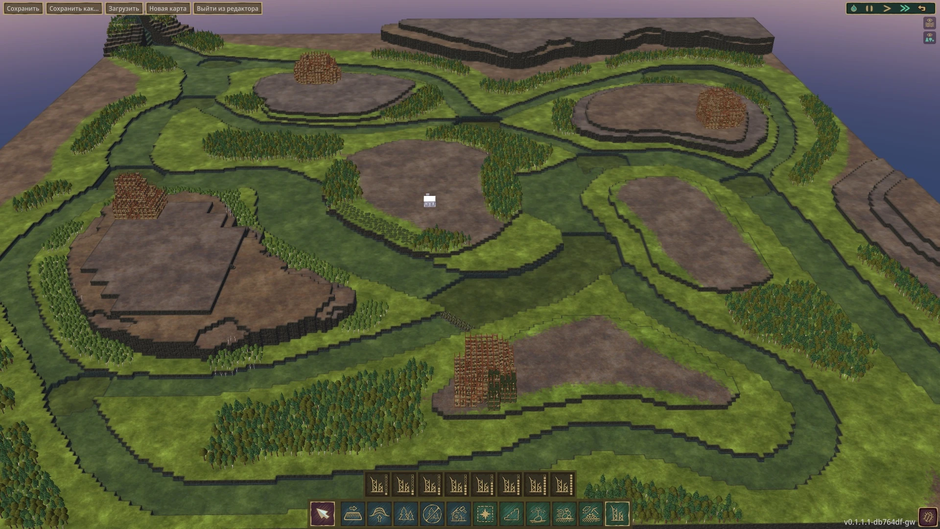 Timberborn "Карта Большая река"